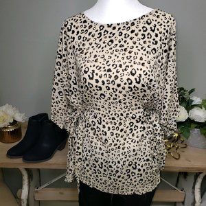 Animal Print Blouse